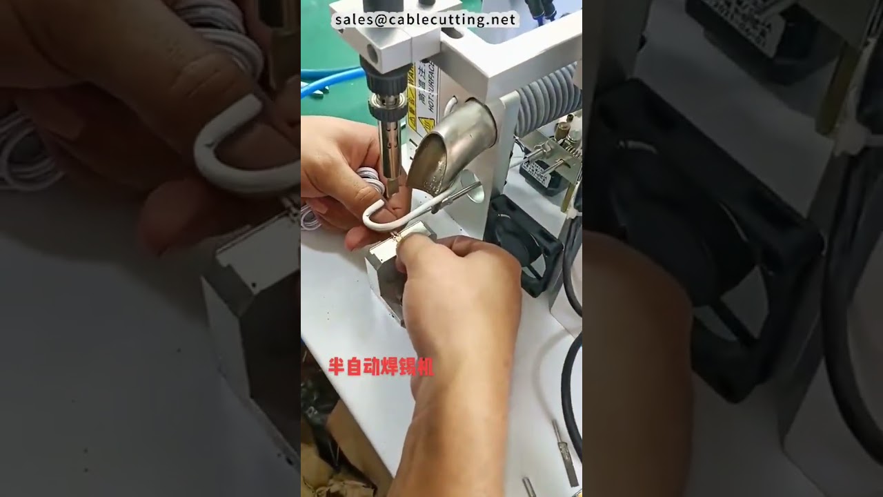 LED-Streifen Lötmaschine für 2-Pin – 0,6 Sekunden Takt, runde Lötverbindungen
