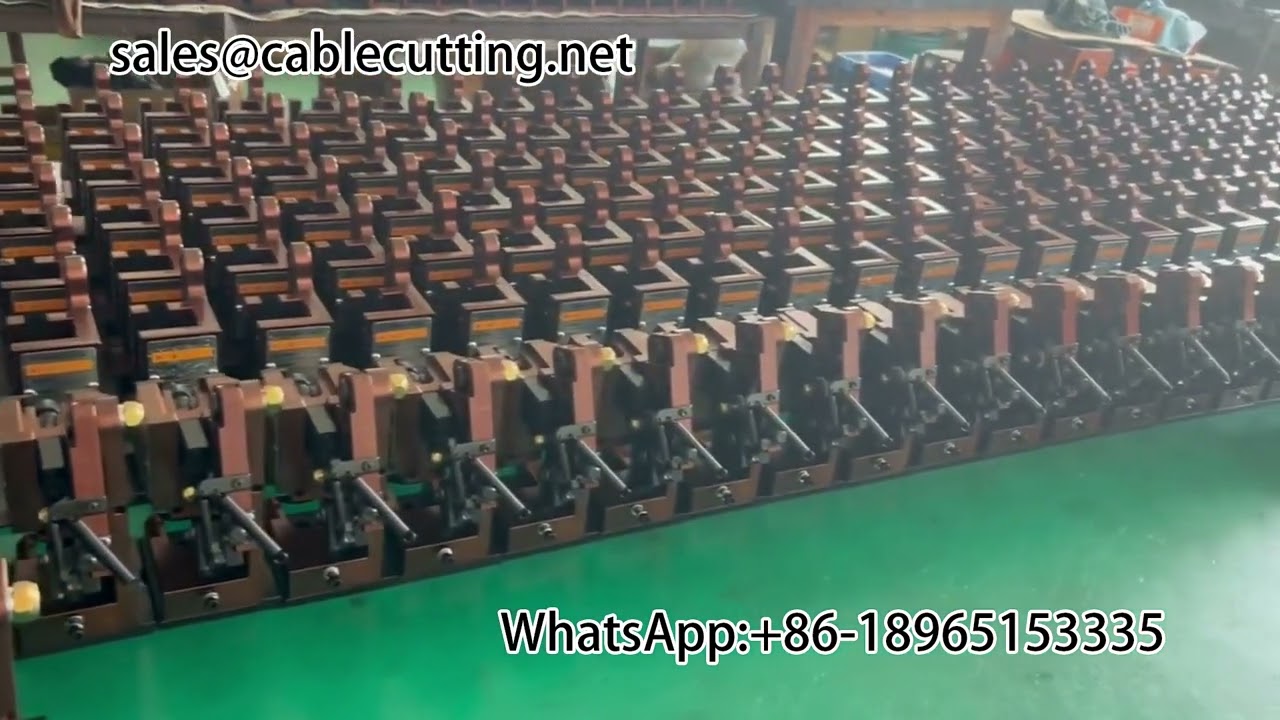 Automatische Abisolier- und Crimp-Maschine für Terminal- und OTP-Formen – Präzision & Effizienz