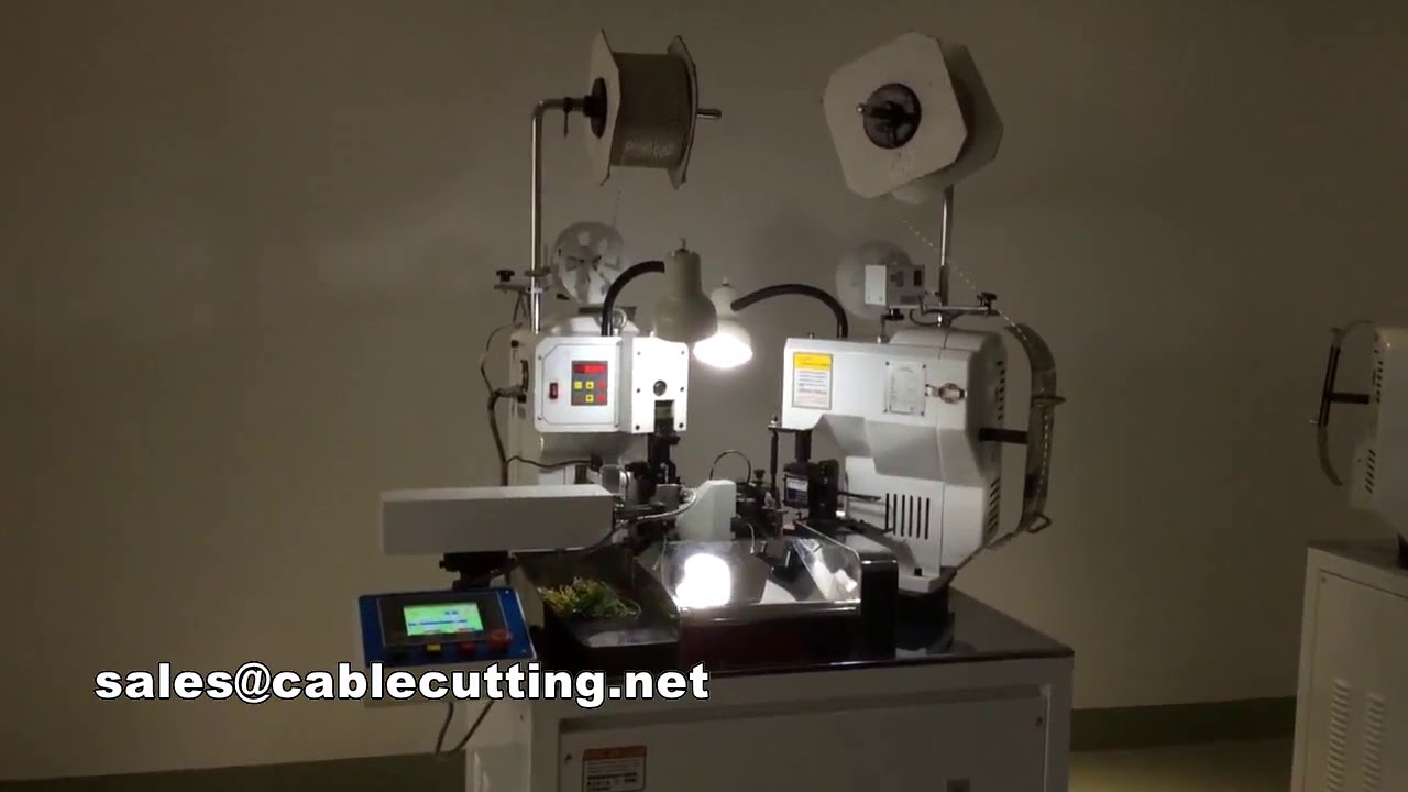 18# 200mm Vollautomatische Terminals Crimpmaschine mit Servosystem – Präzision und Effizienz