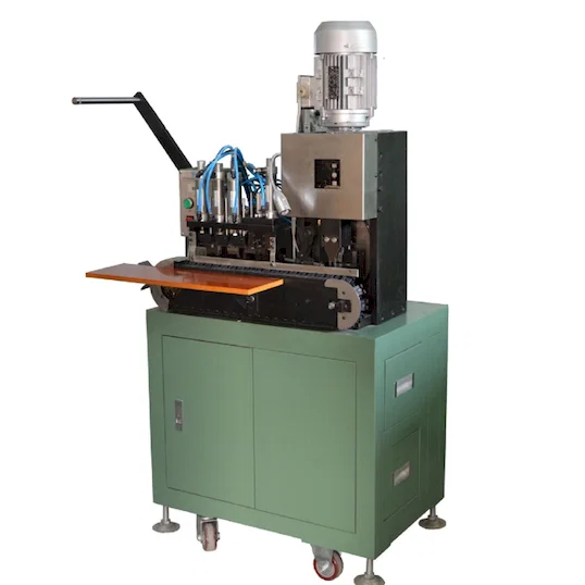 Automatische Anschlussklemmenmaschine WPM-203-E - Netzkabel-Crimpmaschine