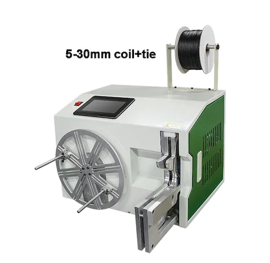 Automatischer Drahtaufwickler und Binder WPM-212A - Wickel- und Bindemaschine