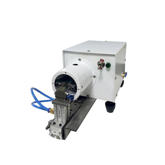 Pneumatische Elektronikdraht-Abisolier- und Verdrillmaschine WPM-200T - Drahtverdrill- und Abisoliermaschine