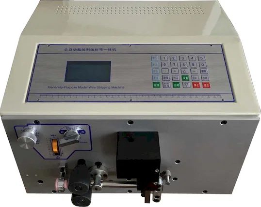 Drahtabisolier-, Schneide- und Biegemaschine WPM-09ZWJ - Drahtschneide- und Abisoliermaschine